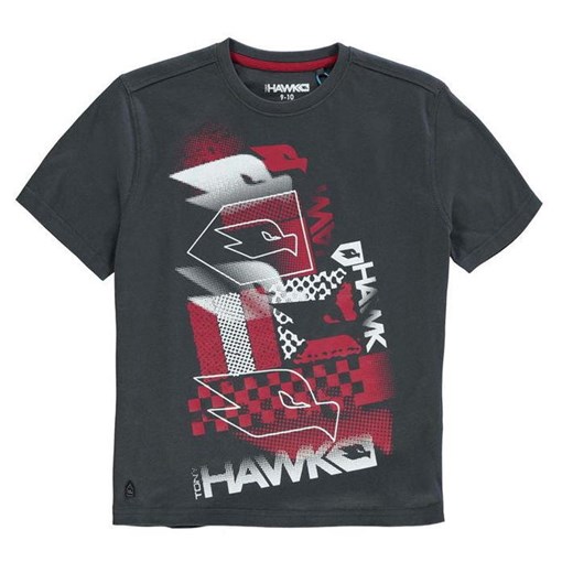 Tony Hawk Core koszulka dla chłopców, Węgiel drzewny, Rozmiar 7-8 lat