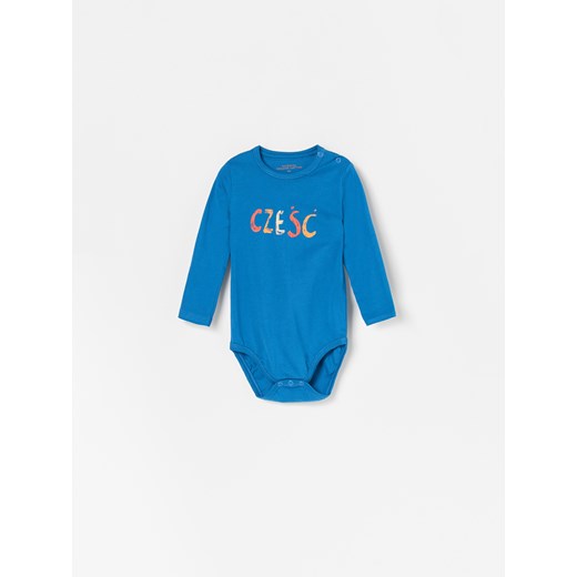 Odzież dla niemowląt Reserved niebieska bawełniana na wiosnę 