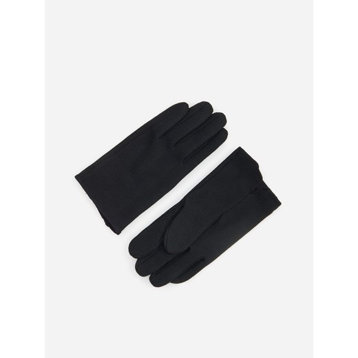 Czarne rękawiczki Reserved 