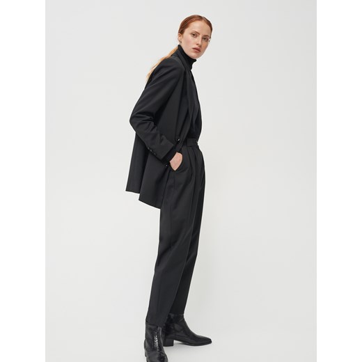 Spodnie damskie Reserved czarne eleganckie 