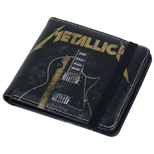 Metallica - Guitar - Portfel - czarny   STANDARD 