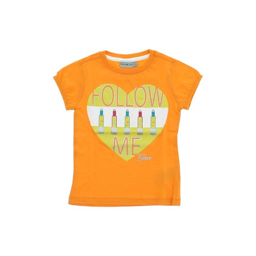 Geox Koszulka dziecięce Pomarańczowy