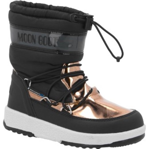 Buty zimowe dziecięce Moon Boot śniegowce bez wzorów 