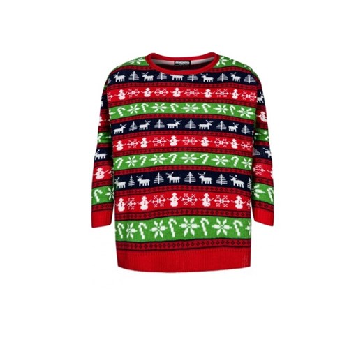 Sweter dziecięcy winter time colors 122/128(6-8Y) i love milk