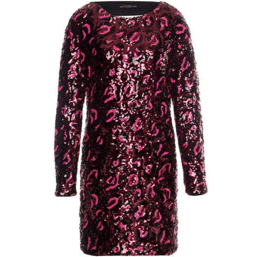 Sukienka Guess prosta mini w cekiny