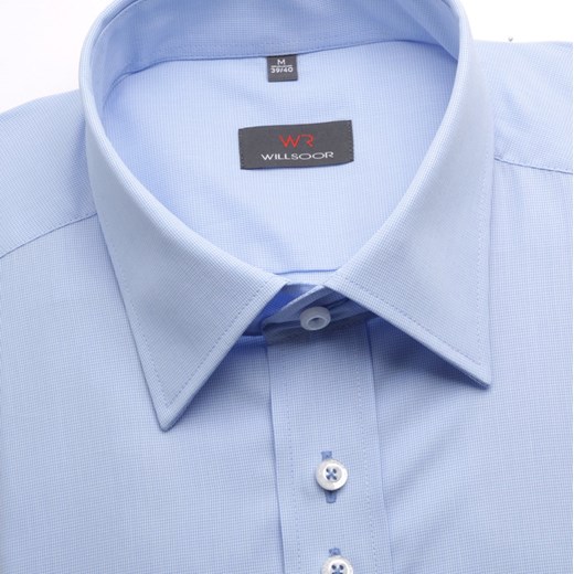 Koszula WR Slim Fit (wzrost 188-194) willsoor-sklep-internetowy niebieski koszule