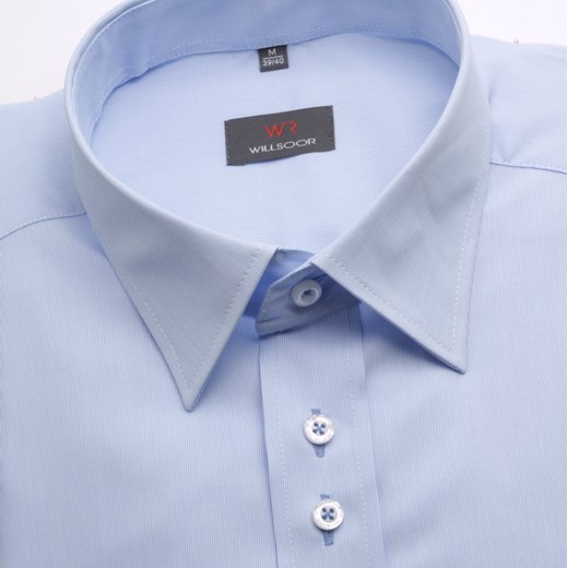 Koszula WR Slim Fit (wzrost 176-182) willsoor-sklep-internetowy niebieski koszule