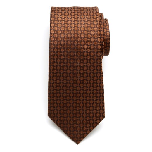 Krawat jedwabny (wzór 233) willsoor-sklep-internetowy czarny abstrakcyjne wzory