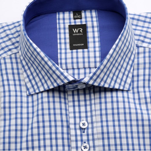 Koszula WR London (wzrost 188-194) willsoor-sklep-internetowy niebieski kołnierzyk