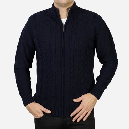 Sweter Willsoor willsoor-sklep-internetowy czarny sweter
