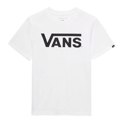 T-shirt chłopięce Vans biały z krótkim rękawem 