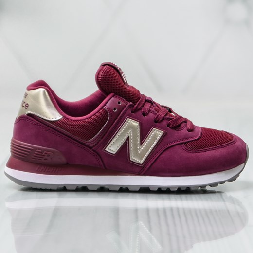 Buty sportowe damskie New Balance casualowe new 575 płaskie sznurowane bez wzorów 