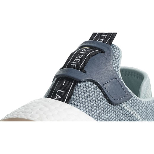 Buty sportowe damskie Adidas nmd ze skóry wiązane płaskie bez wzorów 