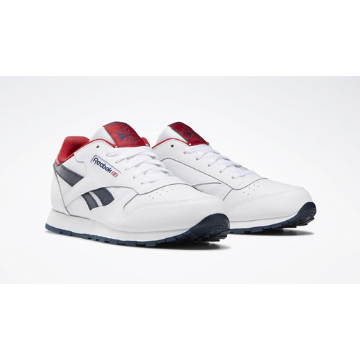 Reebok Classic Leather White Collnavy Red-3 Reebok  36,5 wyprzedaż Shooos.pl 