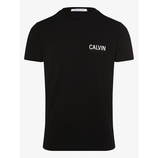 Calvin Klein Jeans - T-shirt męski, czarny  Calvin Klein L vangraaf