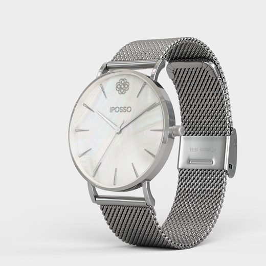 Srebrny zegarek IPOSSO 