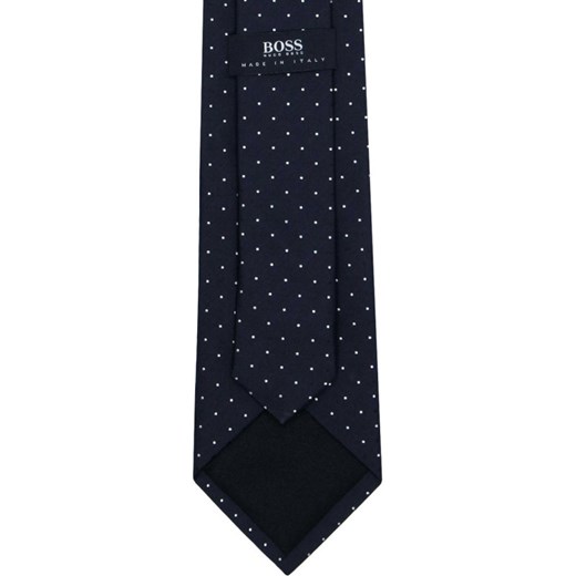 Boss Krawat | z dodatkiem jedwabiu Boss  uniwersalny Gomez Fashion Store