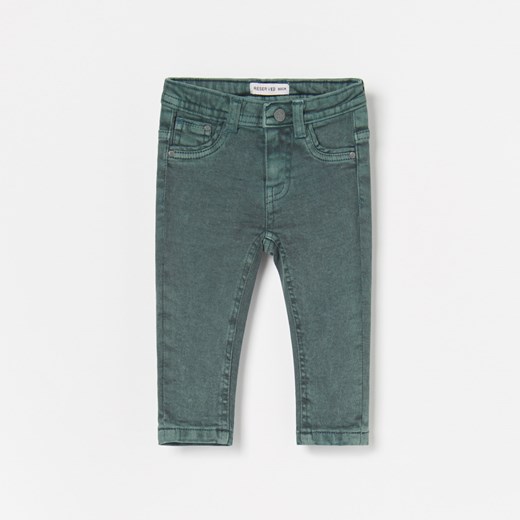 Reserved odzież dla niemowląt chłopięca jeansowa jesienna 