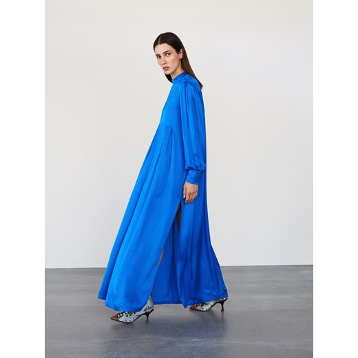 Reserved sukienka oversize na karnawał niebieska 