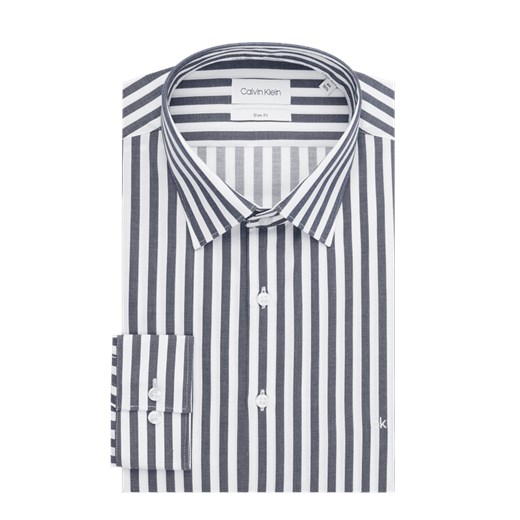 Koszula biznesowa o kroju slim fit z dodatkiem streczu Calvin Klein  42 Peek&Cloppenburg 