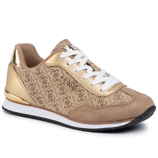 Sneakersy GUESS - Charlin2 FL5CH2 FAL12 BEIGE/BROWN