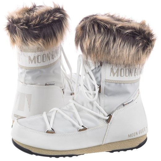 Śniegowce damskie Moon Boot białe 