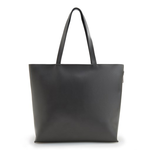 Shopper bag Reserved czarna elegancka duża bez dodatków 