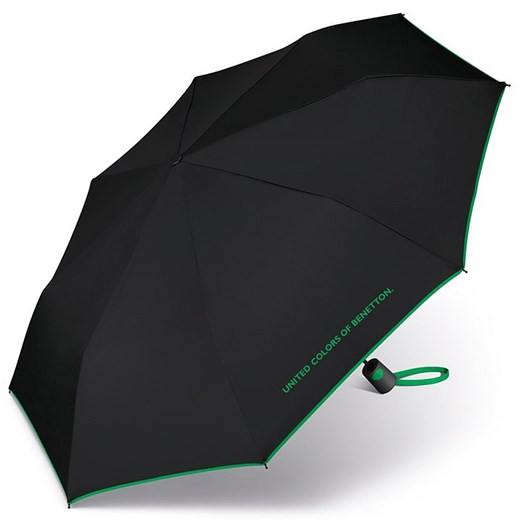 United Colors of Benetton Mini AC 56601 parasol krótki składany / Black United Colors Of Benetton  Akcesoria Apeks