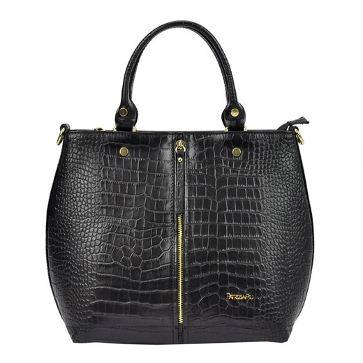 Shopper bag Patrizia Piu do ręki bez dodatków elegancka duża 
