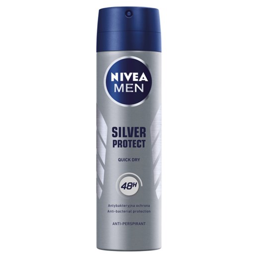 Nivea Men Silver Protect Antyperspirant W Aerozolu 150 Ml  Nivea  Drogerie Natura