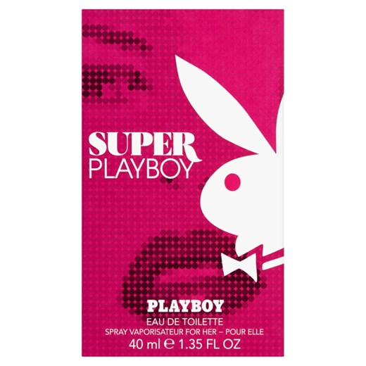 Playboy Super Playboy Woda Toaletowa Dla Kobiet 40 Ml Playboy   wyprzedaż Drogerie Natura 