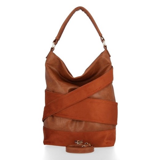 Shopper bag Conci na ramię ze skóry ekologicznej 