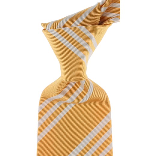 Krawat Moschino żółty 