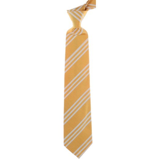 Krawat Moschino żółty 