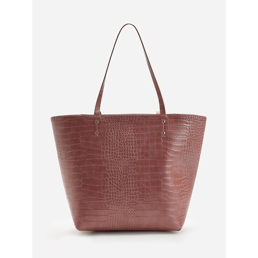 Shopper bag Reserved różowa duża 