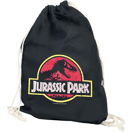 Jurassic Park - Jurassic Park Logo - Torba treningowa - czarny   STANDARD 