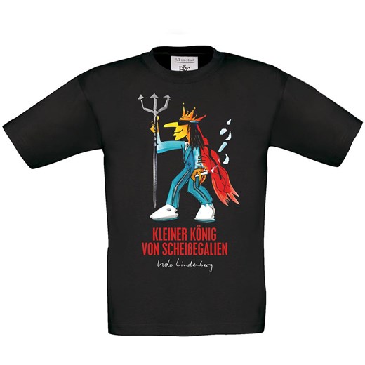 Udo Lindenberg - Kleiner König Kids T-Shirt - T-Shirt - czarny   110/116 