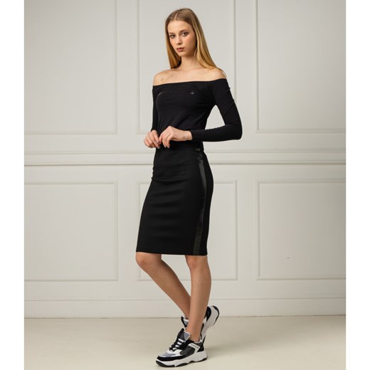 Spódnica Calvin Klein bez wzorów elegancka 
