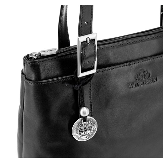 Shopper bag Wittchen z breloczkiem elegancka na ramię 