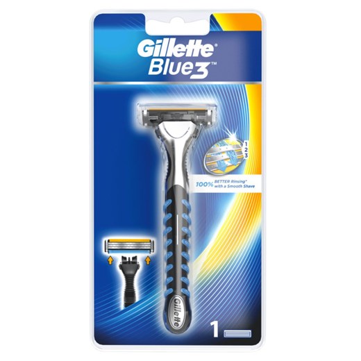Gillette Blue3 Maszynka Do Golenia Dla Mężczyzn Gillette   Drogerie Natura