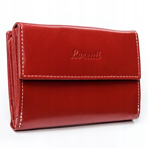 Czerwony portfel damski Lorenti 