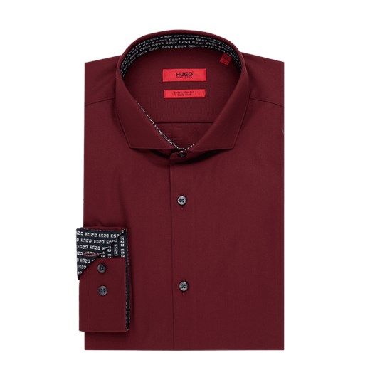 Koszula biznesowa o kroju super slim fit z bawełny model ‘Errik’  Hugo Boss 40 Peek&Cloppenburg 