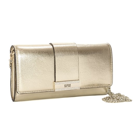 Torba Guess HWMG7413710 Highlight Clutch Gol Złota  Guess uniwersalny midiamo.pl