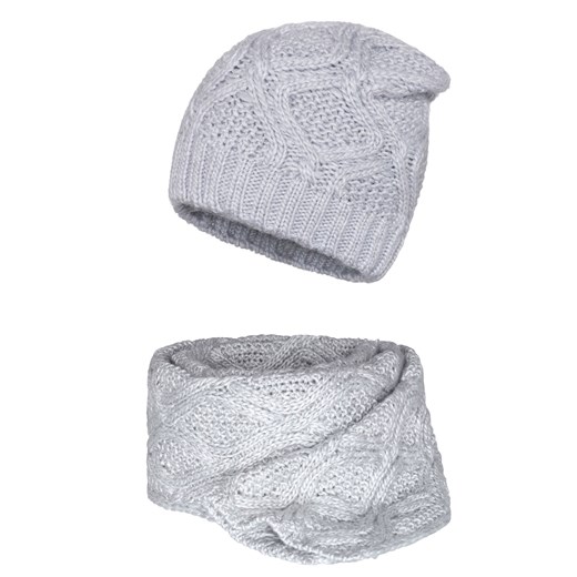 Zimowy komplet Damski ze sklepu JK-Collection w kategorii Komplety czapka i szalik damskie - zdjęcie 78498481