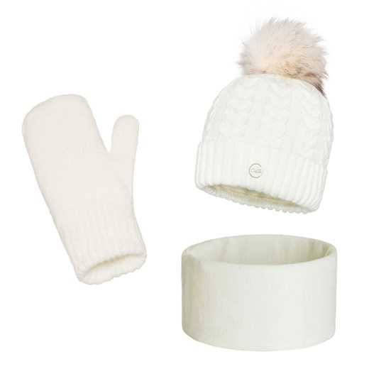 Zimowy komplet Damski ze sklepu JK-Collection w kategorii Komplety czapka i szalik damskie - zdjęcie 78498581