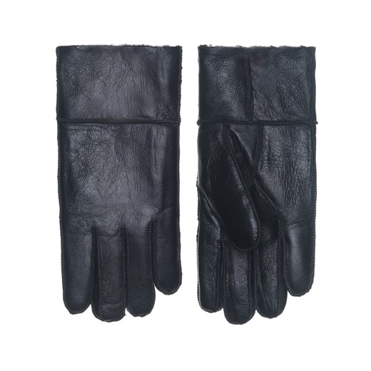 Rękawiczki skórzane męskie pięciopalczaste ze sklepu JK-Collection w kategorii Rękawiczki damskie - zdjęcie 78498602