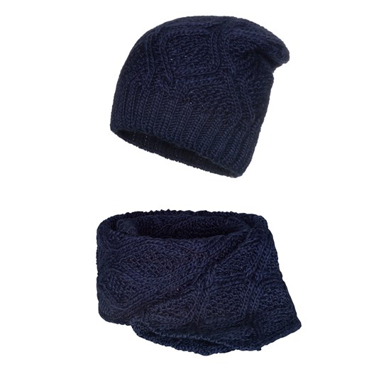 Zimowy komplet Damski ze sklepu JK-Collection w kategorii Komplety czapka i szalik damskie - zdjęcie 78499014