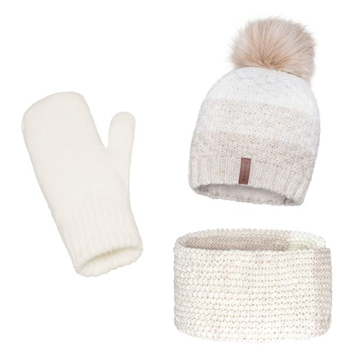Zimowy komplet Damski ze sklepu JK-Collection w kategorii Komplety czapka i szalik damskie - zdjęcie 78499053