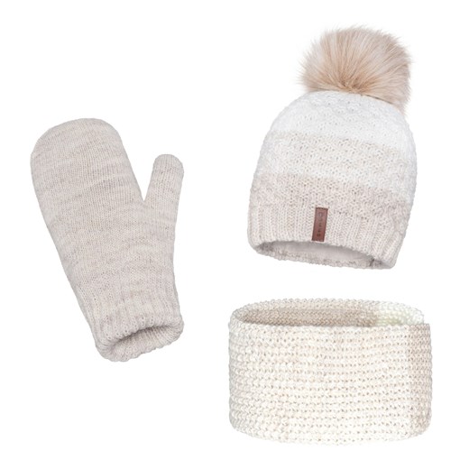 Zimowy komplet Damski ze sklepu JK-Collection w kategorii Komplety czapka i szalik damskie - zdjęcie 78499232