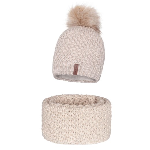 Zimowy komplet Damski ze sklepu JK-Collection w kategorii Komplety czapka i szalik damskie - zdjęcie 78499461